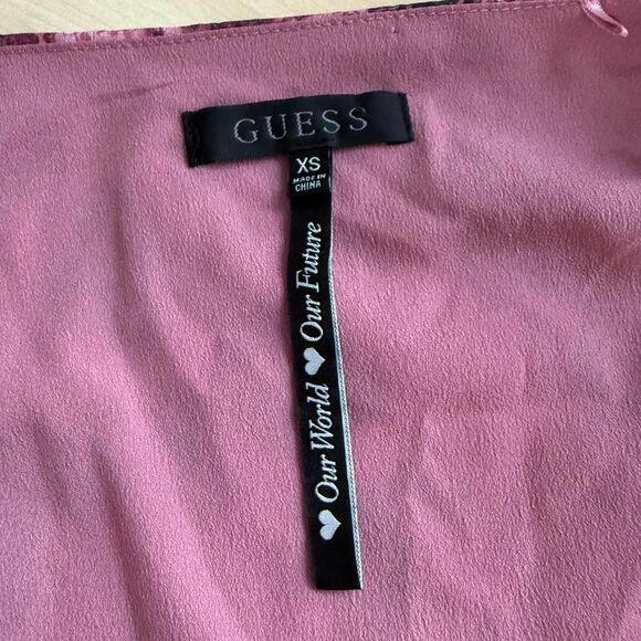 Guess Printed High Low Dress - Picture 8 of 8